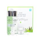 JIGOTT ALOE AQUA BALANCE SKIN CARE Набор для лица с Алоэ 3SET