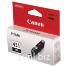 Картридж ориг. Canon CLI-451Bk черный для Canon PIXMA MG6340/MG5440/IP7240