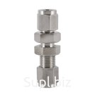 CBU обжимной соединитель с креплением на панель ( об.вр.М 22мм x об.вр.М 22мм )