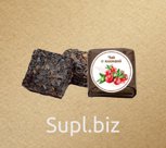 Прессованный чай, кубики 5-7гр. Черный с клюквой.