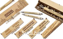 Ручка подарочная в деревянном футляре