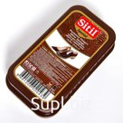 Губка Sitil, для полировки обуви из гладкой кожи, темно-коричневая