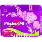 NataM Exrta soft, 8-piece night sanitary pads.
Item No.: SM280TC