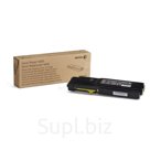 Тонер-картридж 106R02231 повышенной ёмкости для Xerox Phaser 6600, жёлтый, (6000 стр)