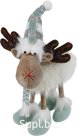 Soft toy Deer in a scarf Color: mint Size: 21x12x36 cm