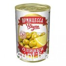 Оливки Принцесса вкуса б/к фарш.лимоном 300мл ж/б/Испания/
