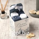 Салфетки махровые «Этель» Light blue, 30×30 см - 4 шт., хлопок 100%