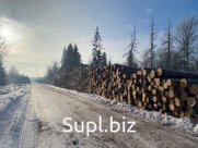 Бревна сосновые для распиловки и строгания Диаметр от 18 см и выше