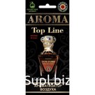 Ароматизатор для авто подвесной картонный парфюмированный AROMA TOP LINE по мотивам Tobacco Vanilla