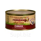 Говядина тушенная Обеденная 325 гр. Беларусь, "Оршанский мясоконсервный комбинат"