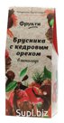 Фрукти «Брусника с кедровым орехом» в шоколаде, 120гр