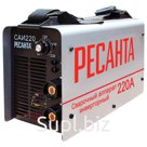 Сварочный аппарат инверторный САИ 220 РЕСАНТА, сварочный ток до 220 А, диаметр электрода до 5 мм