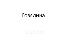 Говядина тримминг (мясо котлетное) 80/20