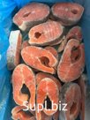 Стейк форели . Коробка -7кг. Глазурь-7%