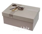 Gift box 17x12x6 cm Color: mocha