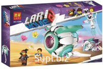 Конструктор LARI 11249 Movie 2 Подруженский Звездолёт Мими Катавасии 517 дет. в коробке 48х28х6см