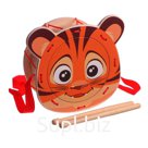 Игрушка детская барабан "Тигренок"  11446