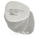 Фильтр противоаэрозольный Jeta Safety класса P2 R с угольным слоем