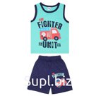 Комплект для мальчиков BONITO KIDS р.92-110 см ментоловый (110 см)