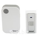Звонки беспроводные Uniel UDB-091W-R1T1-36S-WH