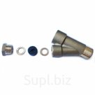 IQ FITTING SL 3/4", латунный тройник с ½" отводом на 45° для монтажа греющего кабеля внутри трубопровода