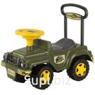 ИГРУШКА АВТОМОБИЛЬ-КАТАЛКА "ДЖИП" (МУЗЫКАЛЬНЫЙ РУЛЬ) в кор.1шт