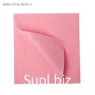 Набор салфеток универсальных 38x40 см, вискоза, 140 гр/м², 5 шт, красная