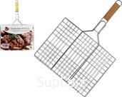 ATMIX flat grill grate, 40x30x2cm, length with handle, 60cm