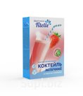 Коктейль молочный со вкусом КЛУБНИКИ 5 пакет-саше*30 гр (коробка 150 г) ТМ Fitelle