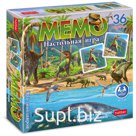 Игра настольная Hatber "Эра динозавров" мемо, 36 карточек