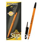 Ручка шариковая CORVINA 51 Vintage Box  Black, желтый корпус, черная 40243/01G