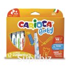 Набор смываемых восковых карандашей СARIOCA BABY, 8 цветов , уп. с европод.
Артикул: 42892