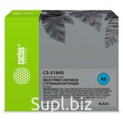 Картридж совм. Cactus 51645 (№45) черный для HP DJ 710c/720c/722c/815c/820cXi/850c/870cXi (44мл)