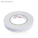 Лента клейкая TUNDRA, двусторонняя, на вспененной основе, 19 мм х 10 м