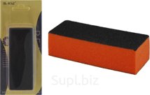 Nail buff, four-sided, 9x3.5x3.5 cm