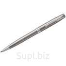 Ручка шариковая Parker "Sonnet Stainless Steel CT" черная, 1,0мм, поворот., подар. уп.