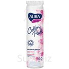 Ватные диски Aura "Beauty", прошитые, 120шт., полиэтиленовый пакет