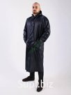 Дождевик синий на молнии и кнопках, с карманами, рукава на резинке, размер XL Артикул: RA-845