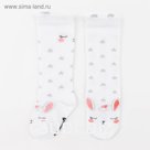 Гольфы детские Крошка Я "Зайка" 12-14 см, белый