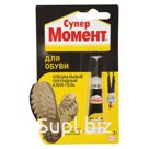 Клей обувной моментальный Супер МОМЕНТ, 3 г, отрывная мультикарта, 608976