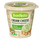 Кремчиз воздушный сыр Песто и базилик Bonfesto (Бонфесто) 65% 125 гр.
