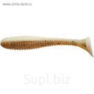 Виброхвост Helios Catcher Rusty & White, 9 см, 5 шт. (HS-2-005)