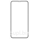 Защитное стекло для iPhone XS Max Full Screen(3D) FULL GLUE, RED LINE, черный, УТ000016083