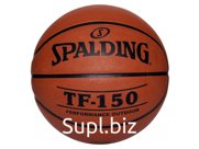 Мяч баск. SPALDING TF-150 Performance р. 7, резина, коричнево-черный