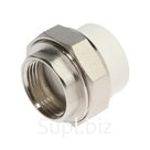 Муфта MeerPlast, 32 мм × 1", внутренняя резьба, разъемная (американка)