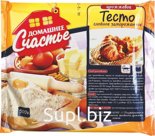 Тесто ДОМАШНЕЕ СЧАСТЬЕ слоёное (листовое) дрожж.500гр.*12 ФУП
Код: Р005947