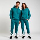 Костюм из футера спортивный, повседневный