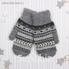 Варежки женские "Зимушка", размер 16 (р-р произв. L-24 см), цвет МИКС 58708