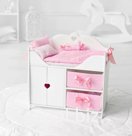 White multifunctional complex with bed linen and soft baskets Diamond Princess Article: 71319