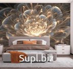 Фотообои Коричневый цветок